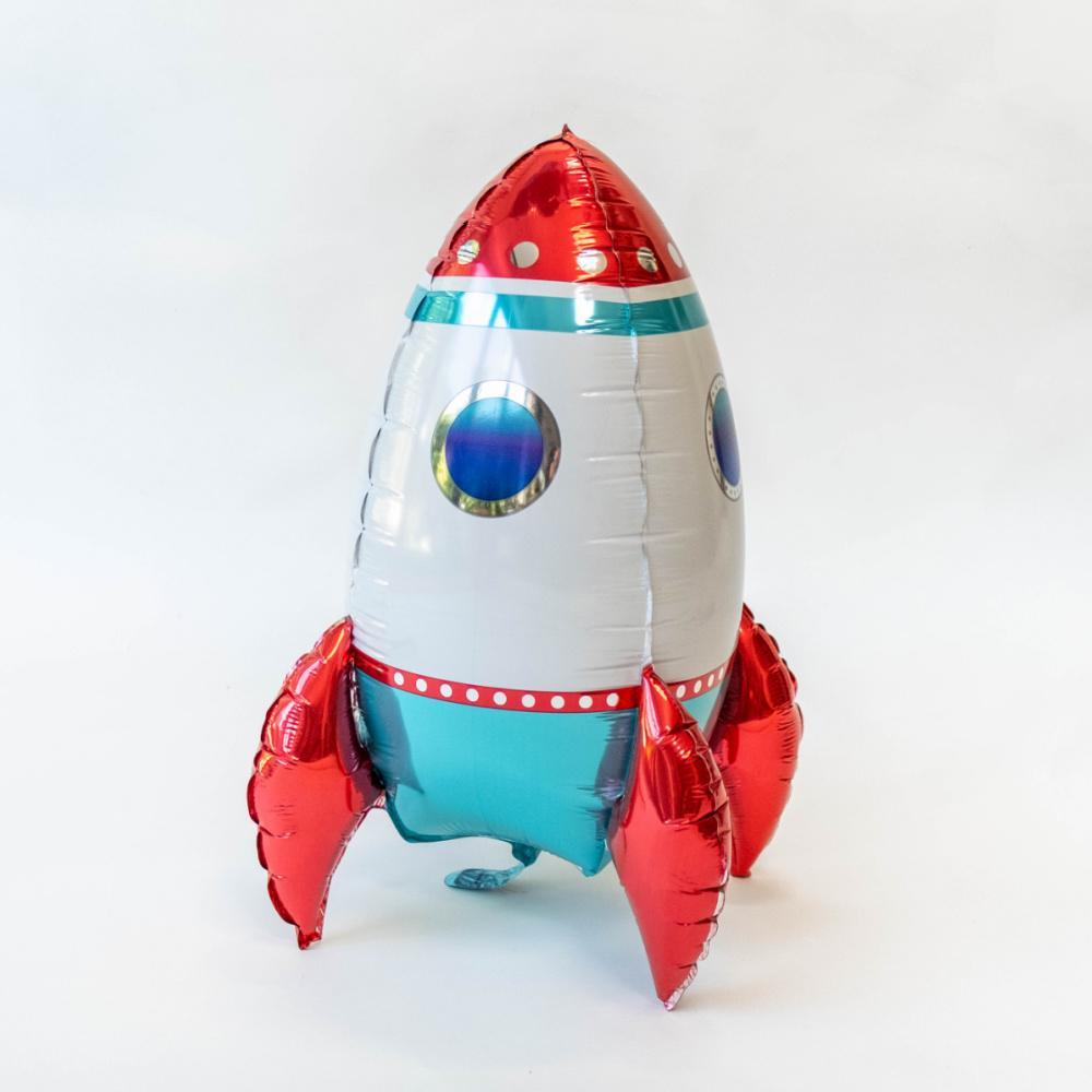 Фольгированный шар-фигура «Ракета» AIR, 53 см