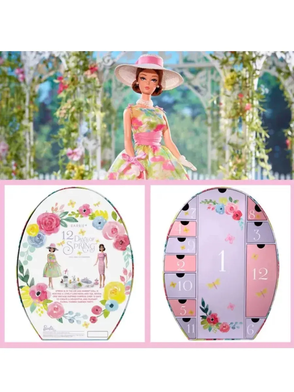 Кукла Барби 12 Days Spring коллекционная 12 Дней Весны HRM27