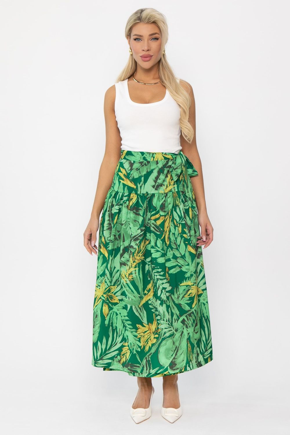 Юбка Марьям (зеленая) Ю13684-23М LT Collection