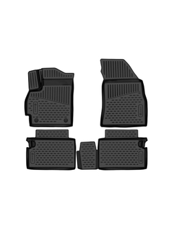 Коврики в салон для OMODA C5 (T19C) 2022- Внед, 4шт. (полиуретан) ELEMENT3DAN0375210K