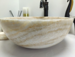 Раковина из оникса Bowl Yellow TinLip BO-60505 45*45*17