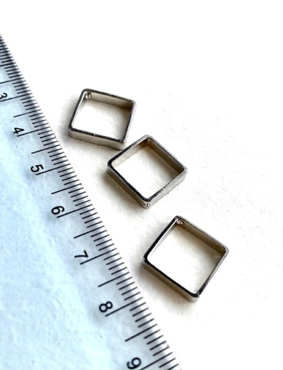 29475-3 Геометрический ювелирный элемент с отверстиями, ромб