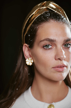 Золотой ободок узел