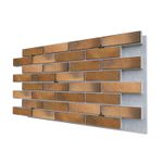 Негорючая термопанель ППС PRO Cerrad Retro Brick Curry 0,612 м², 1020x600 мм