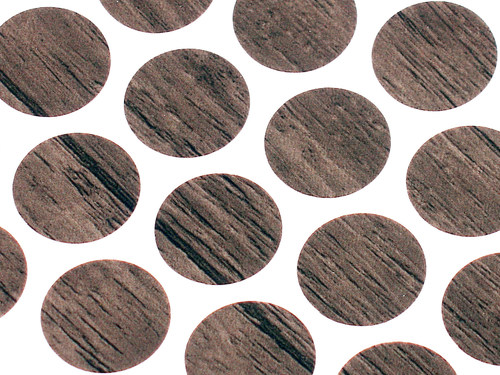 Заглушка под эксцентрик WА 0284 /ясень шимо тёмный D=20 (24/1200)