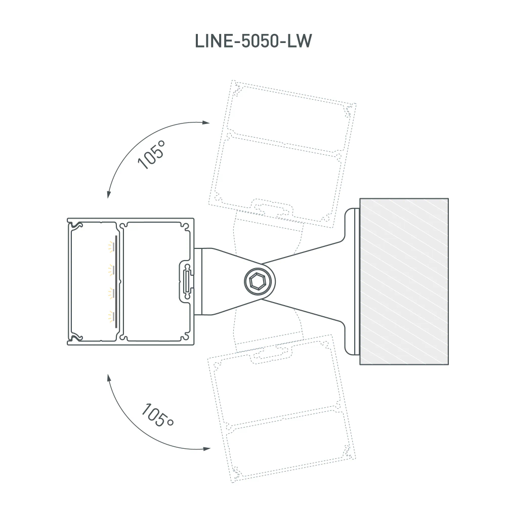 Профиль SL-LINE-5050-LW-2000 WHITE (Arlight, Алюминий) 038450