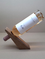 Подставка для бутылку деревянная, с покраской