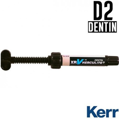 Herculite XRV Dentin D2, шприц (5гр), микрогибридный композит