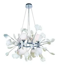 5747R/8 CHROME+WHITE (1) Люстра NW