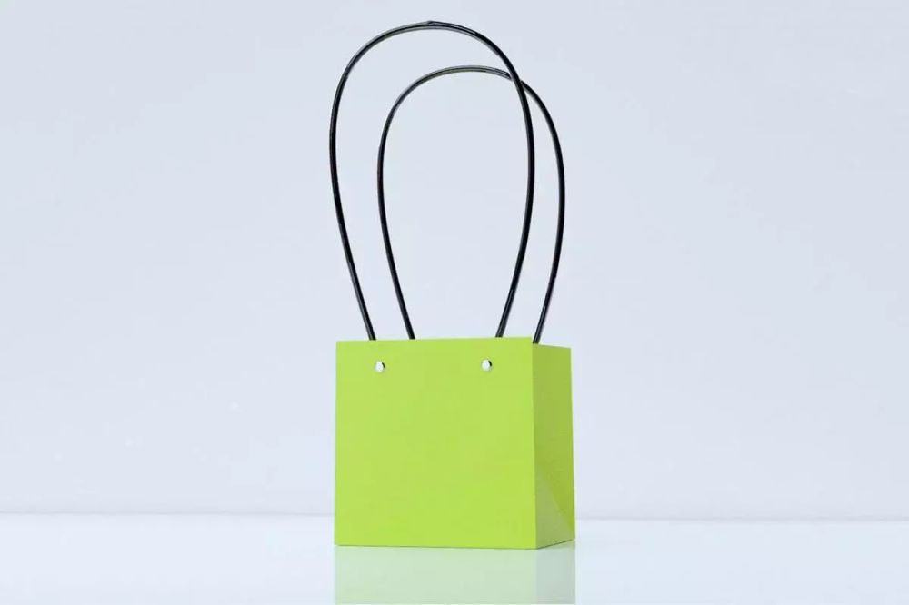 Пакет Мастхэв L квадрат 13*12*15 САЛАТОВЫЙ