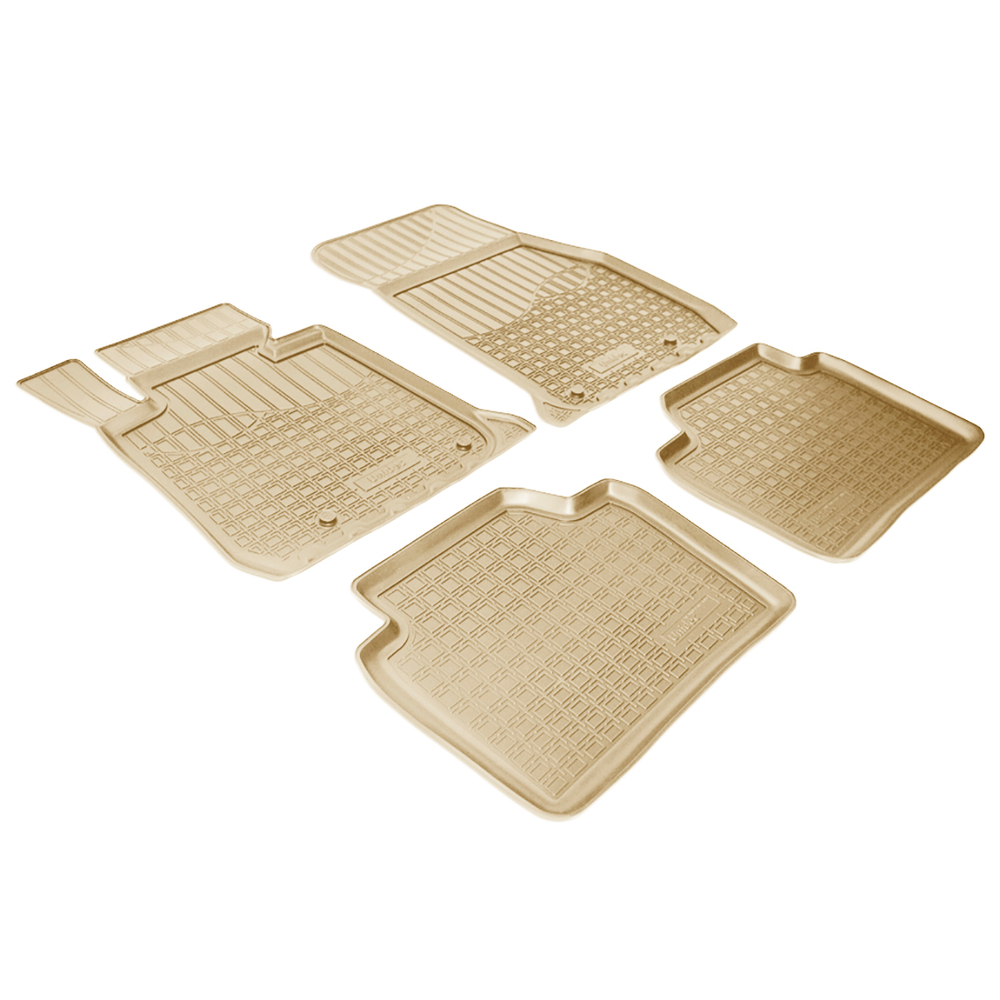 Ковры в салон Norplast/Unidec для BMW 3 в кузове F30/F31 (2011-), Бежевый, арт.NPA10-C07-100-B