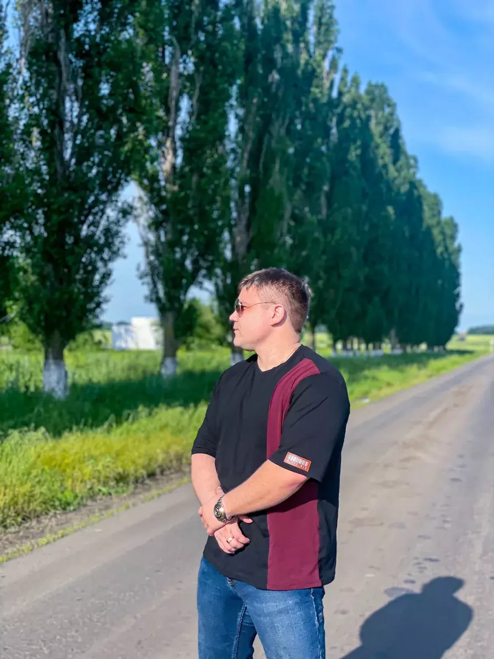 Футболка хлопок для зала