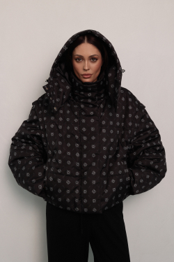 Куртка- трансформер черная