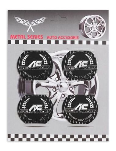 Наклейки на колпак 55мм SCHNITZER 4пр (металл) KOTA