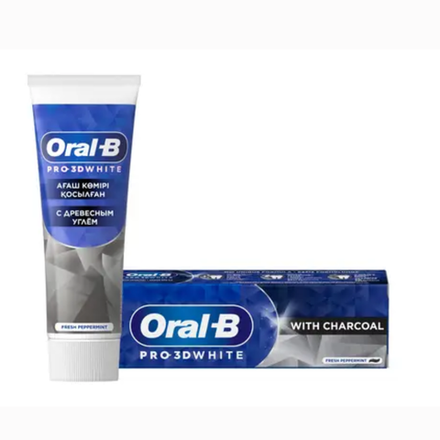 Зубная паста Oral-B Pro-3D With Charcoal 75 мл