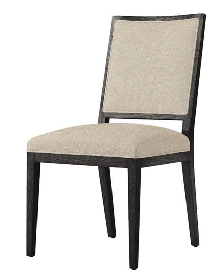 Чёрный стул из дуба “Карлайл”