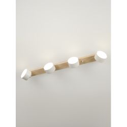 Светильник настенно-потолочный спот Rivoli Vivian 7078-704 4хGX53 15 Вт поворотный | Споты-Подсветки