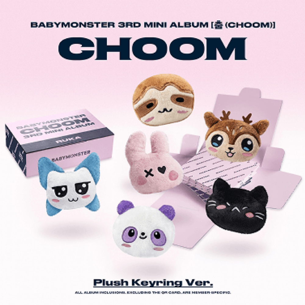 Альбом BABYMONSTER - 춤 (CHOOM) (Plush Keyring Ver.)