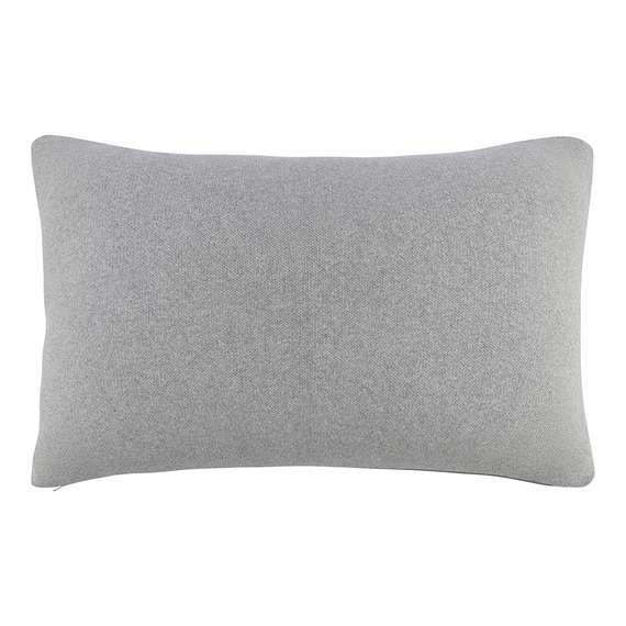 Подушка вязаная с новогодним рисунком christmas village из коллекции new year essential, 40x60 см