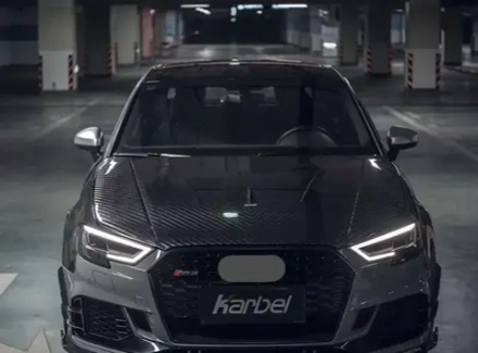 Карбоновый капот для AUDI A3 & A3 S LINE & S3 & RS3 2014-2020 Ауди