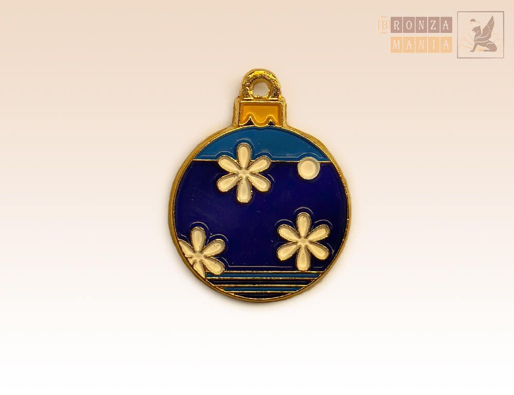 значок Елочный шар