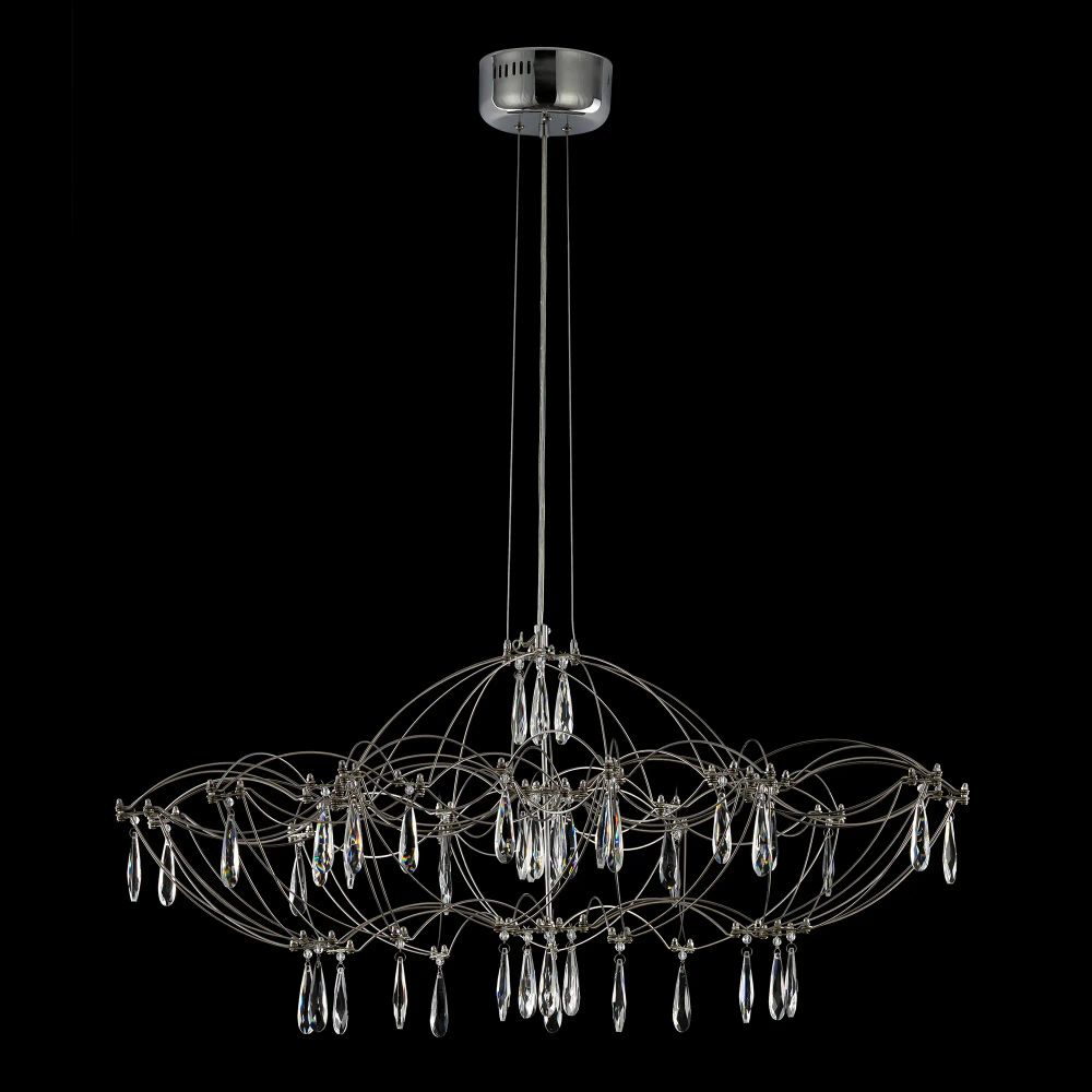 Citilux ASTER CL208010 LED Хрустальная люстра с пультом