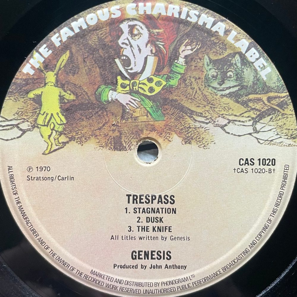 Genesis - Trespass (Англия)