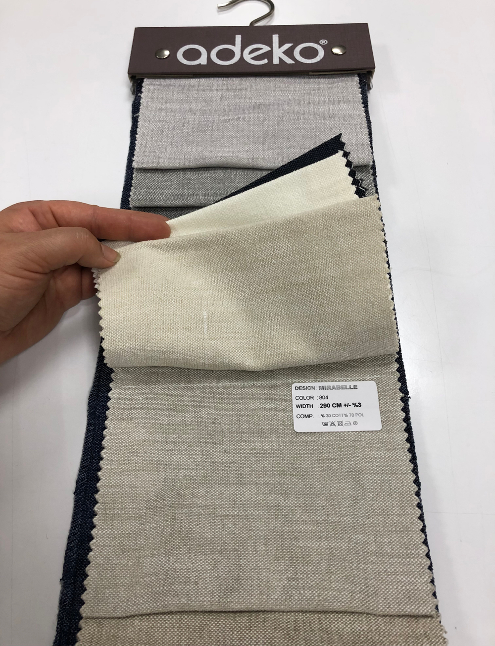 Портьерная ткань Adeko арт. Mirabelle