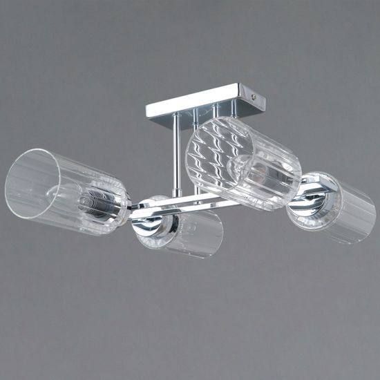 IL0780-4CSQ-25 CR NAPLES светильник потолочный