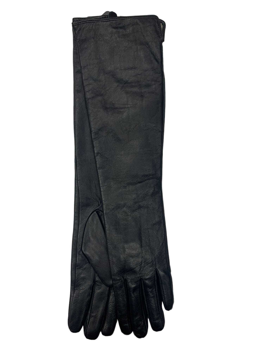 Перчатки. Женские. Материал верха: Кожаные. Подклад: Трикотаж-шерсть. Длинные. Длина 50 см. 5 шт в упаковке.