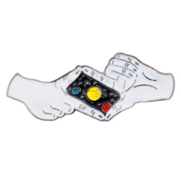 Пин на рюкзак и одежду. Space