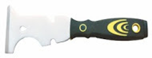 Шпатель скребок  75мм  многофункц. нержав. с резин-пласт.ручк.  (888)  3091770