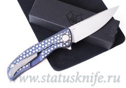 Нож Широгоров F95 Bear Pattern Purple M390 MRBSфотография - 2