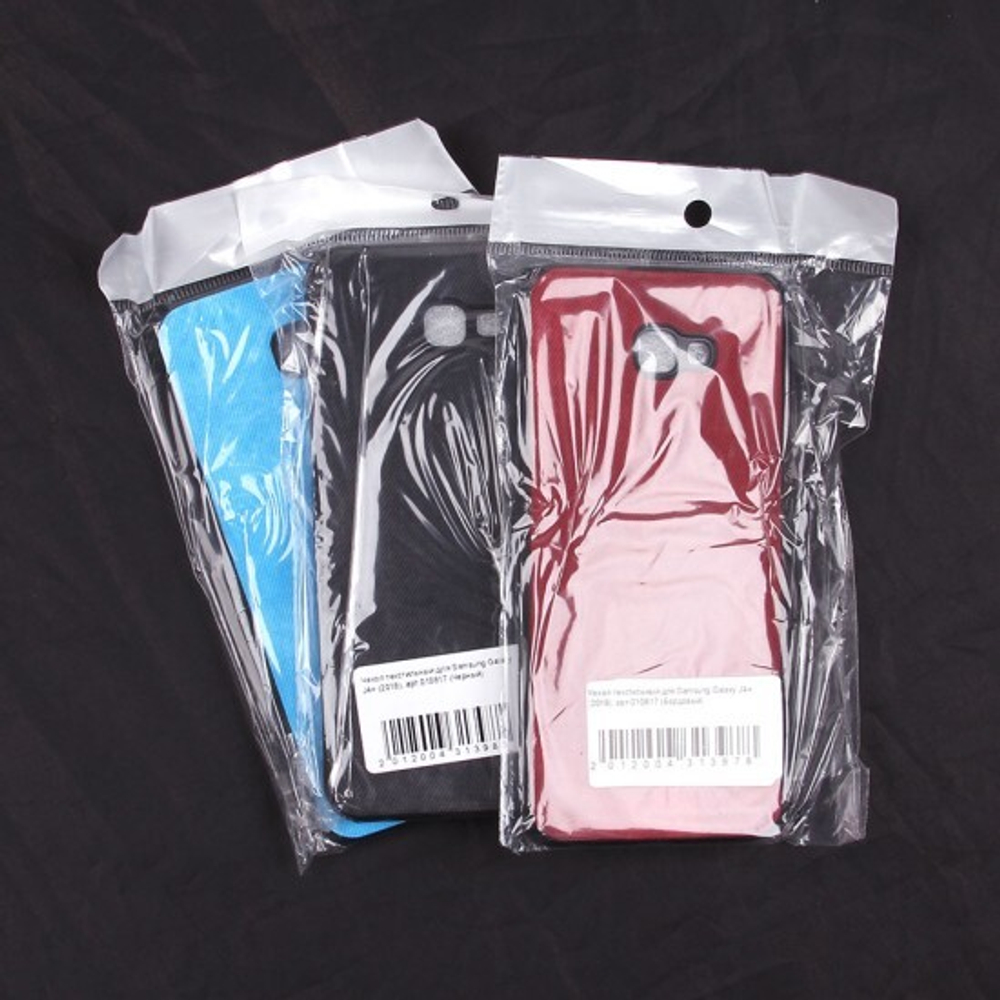 Чехол текстильный для Samsung Galaxy J4+ (2018), 010817 Бежевый