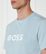 Футболка BOSS BLACK - голубой(50503276)