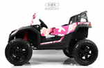 Детский электромобиль RiverToys M222MM розовый
