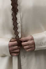 Рубашка струящаяся