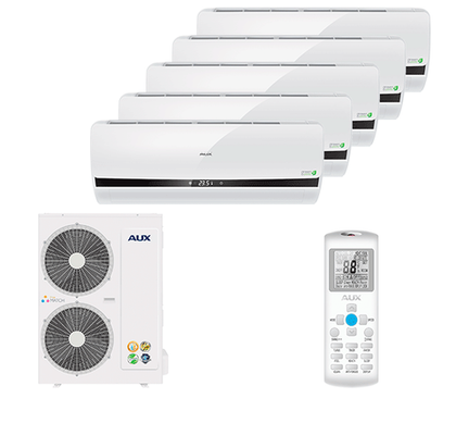 Мульти сплит-система AUX на 5 комнат (25+25+25+25+25 кв.м.) Free Match
