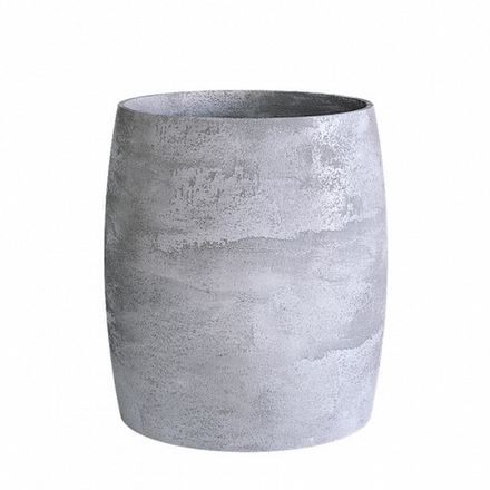 Кашпо CIGAR CONCRETE GREY LIGHT D37 H57