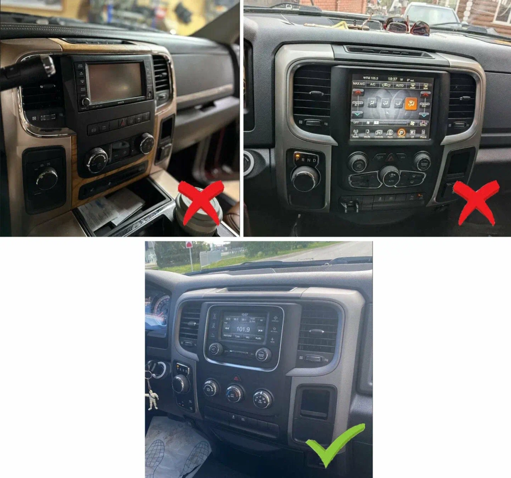 Магнитола для Dodge Ram 1500 2013-2018 - Carmedia SF-9159 QLed+2K, Android 13, UIS7870 (DUDU7), CarPlay, SIM-слот