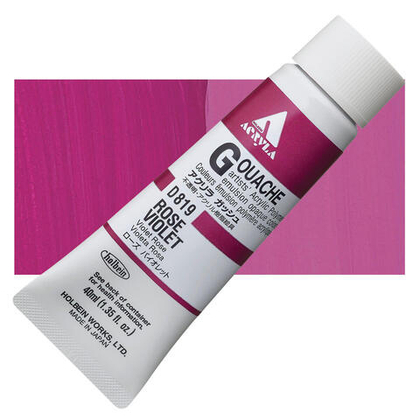 Holbein Acrylic Gouache 40 мл. 819 [А] Rose Violet