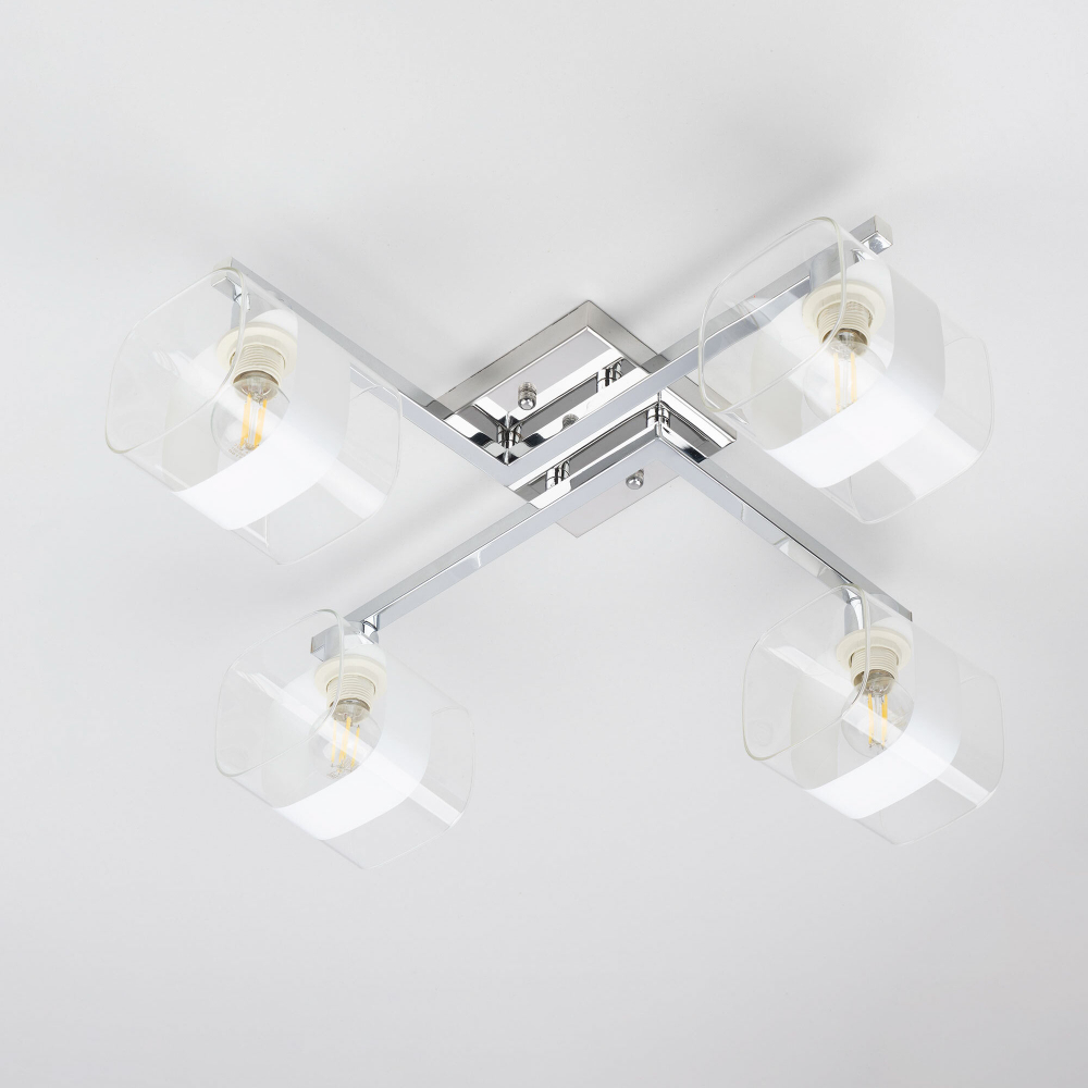 Citilux Вирта CL139141 Люстра потолочная Хром