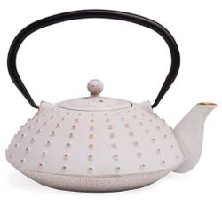 ЗАВАРОЧНЫЙ ЧАЙНИК ЧУГУННЫЙ С ЭМАЛИРОВАННЫМ ПОКРЫТИЕМ ВНУТРИ 1200 МЛ