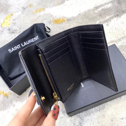 Saint Laurent Cassandre Fold Wallet