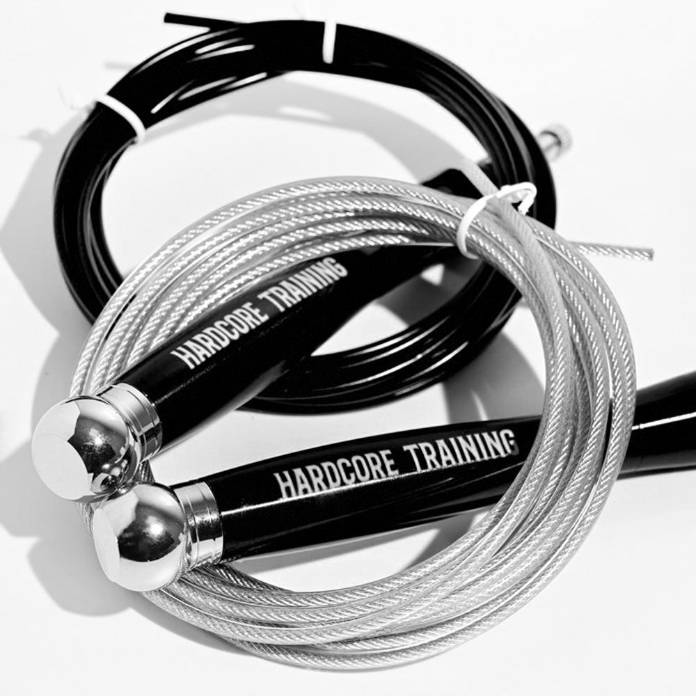 Скакалка Hardcore Training Premium Black