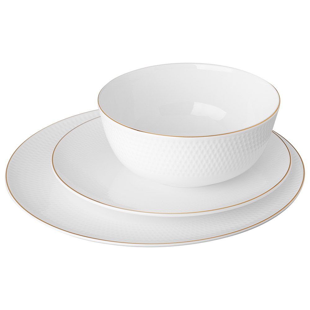 НАБОР ПОСУДЫ ОБЕДЕННЫЙ LEFARD "CHIC" НА 4 ПЕР. 12 ПР. (КОР=2НАБ.)