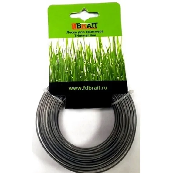 Леска для триммера "BRAIT" (2.4*15 м) ALULON круг