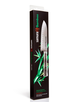 Нож кухонный стальной Сантоку Samura BAMBOO SBA-0093