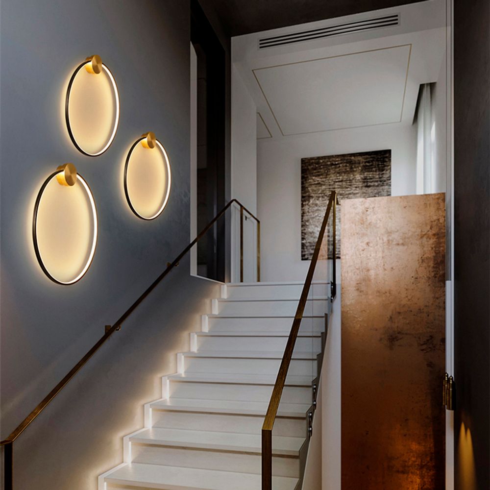 Настенный Светильник Wolke Wall D80 Black By Imperiumloft