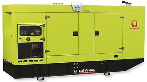 Дизельный генератор Pramac GSW 460 V в кожухе